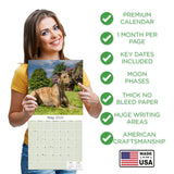 Greyhound Wall Calendar 2025
