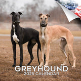 Greyhound Wall Calendar 2025