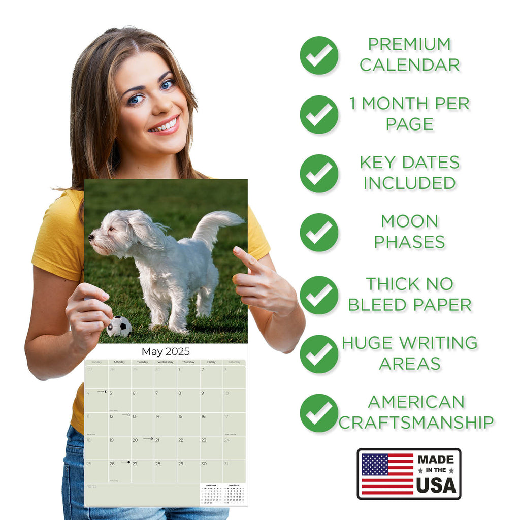 Maltese Wall Calendar 2025