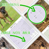 Mastiff Wall Calendar 2025