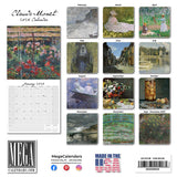 Claude Monet Wall Calendar 2024