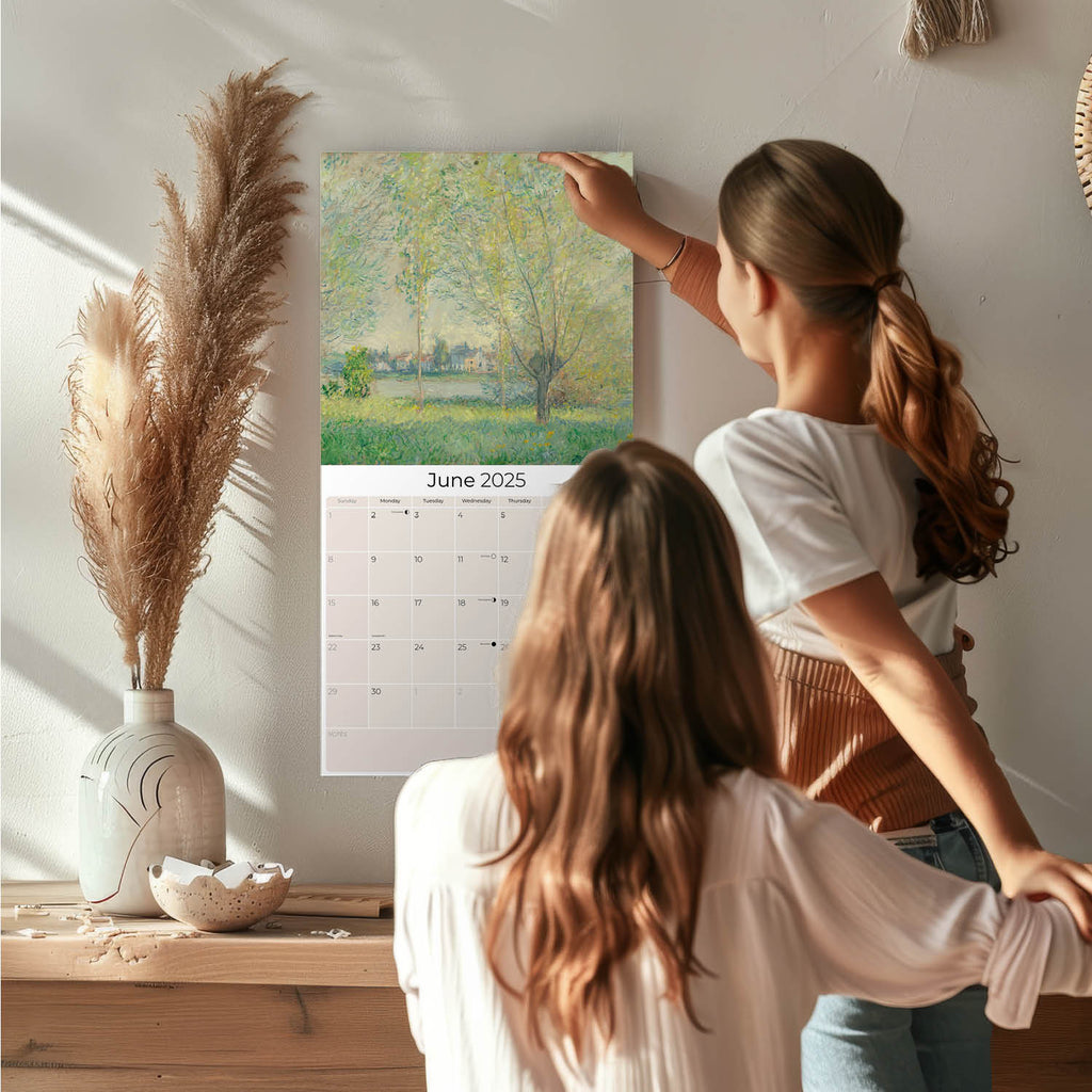 Claude Monet Wall Calendar 2025