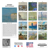 Claude Monet Wall Calendar 2025