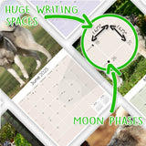Norwegian Elkhound Wall Calendar 2025