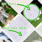 Old English Sheepdog Wall Calendar 2025