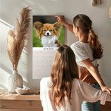 Papillon Wall Calendar 2025