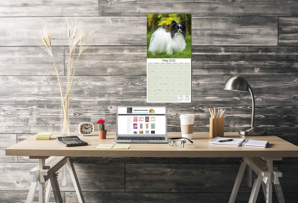 Papillon Wall Calendar 2025