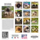 Pekingese Wall Calendar 2025
