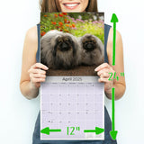 Pekingese Wall Calendar 2025