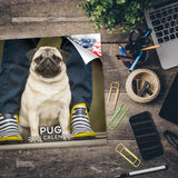 Pug Wall Calendar 2025