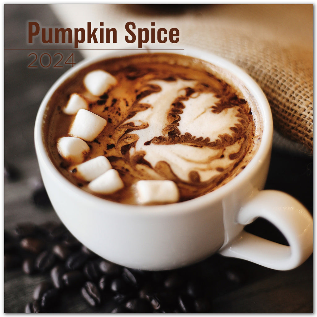 Pumpkin Spice Wall Calendar 2024