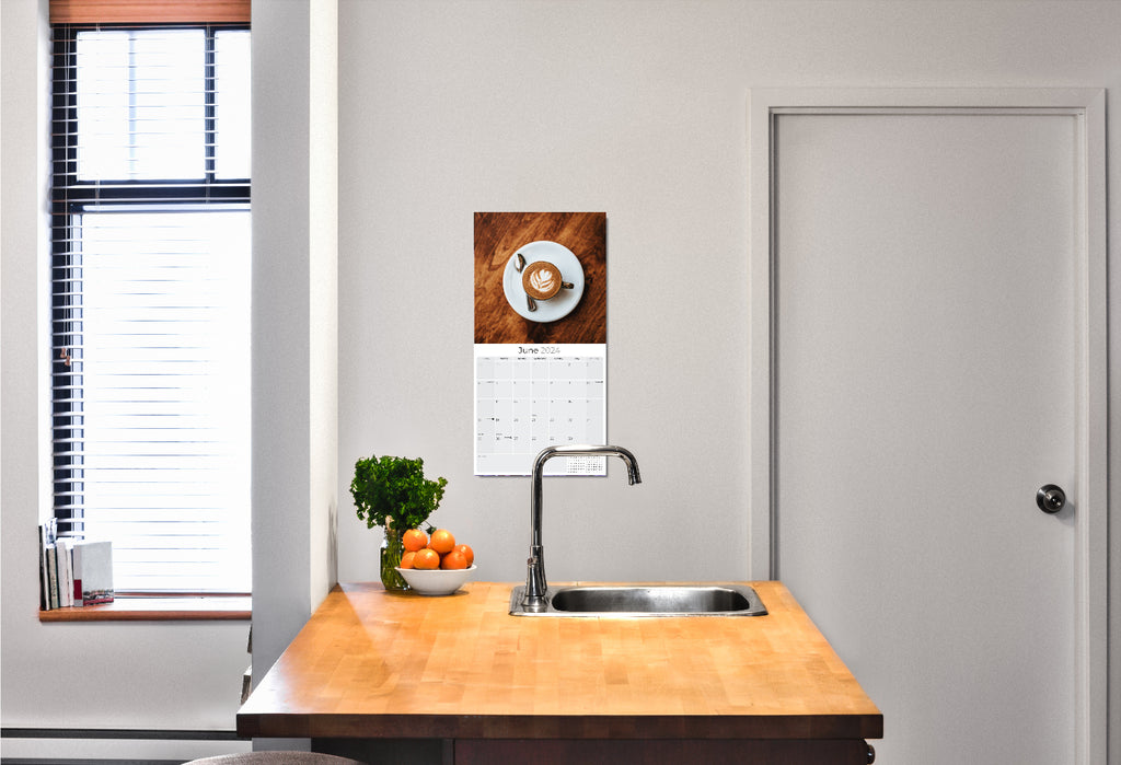 Pumpkin Spice Wall Calendar 2024