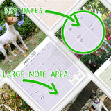 Rat Terrier Wall Calendar 2025
