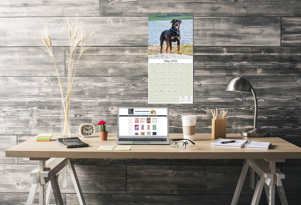 Rottweiler Wall Calendar 2025