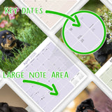 Rottweiler Puppies Wall Calendar 2026