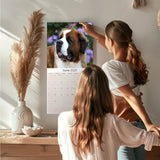 St Bernard Wall Calendar 2025