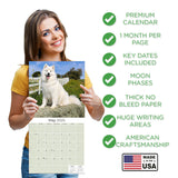 Samoyed Wall Calendar 2025