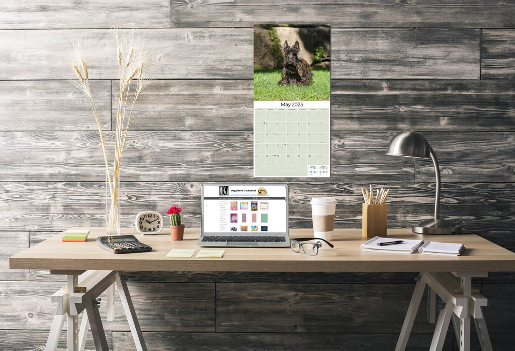 Scottish Terrier Wall Calendar 2025