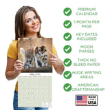Siberian Husky Wall Calendar 2025