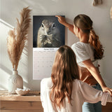 Squirrels Wall Calendar 2025