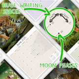 Tigers Wall Calendar 2025