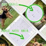 Welsh Terrier Wall Calendar 2026