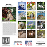 Whippet Wall Calendar 2025