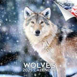 Wolves Wall Calendar 2025
