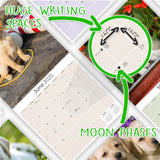 Yellow Labrador Puppies Wall Calendar 2025