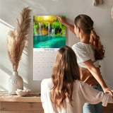 Waterfalls Wall Calendar 2025