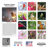 Garden Birds Wall Calendar 2025