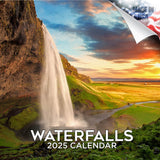 Waterfalls Wall Calendar 2025