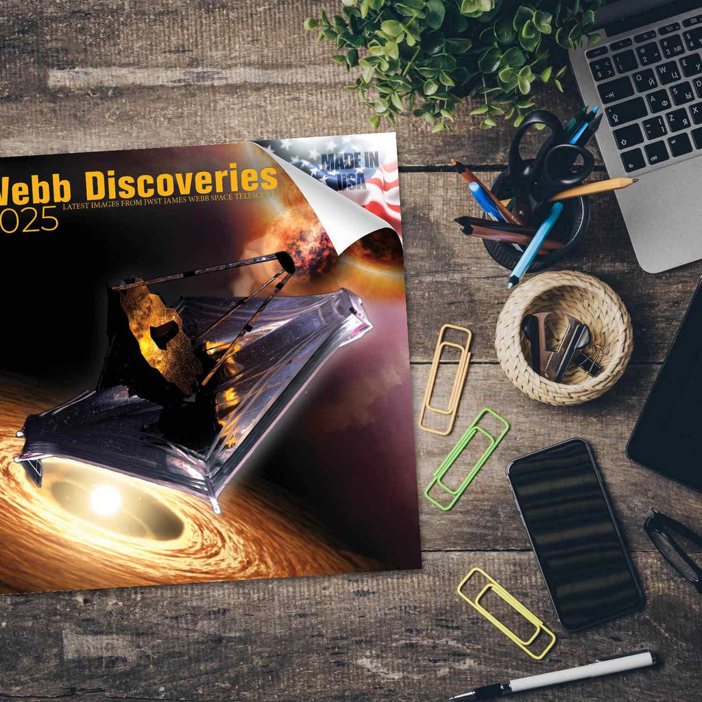 Webb Discoveries Wall Calendar 2025
