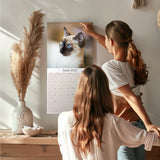 Cats - Siamese Wall Calendar 2025