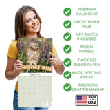 Owls Wall Calendar 2025