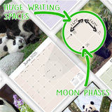 Pandas Wall Calendar 2025
