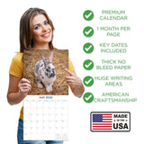 Rabbits Wall Calendar 2025