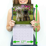 Tibetan Terrier Wall Calendar 2025