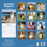 Australian Shepherd Calendar 2024 by Avonside