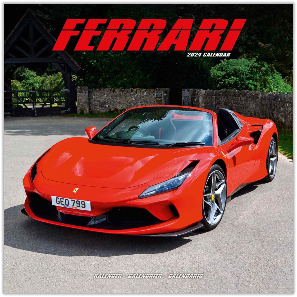 Ferrari Wall Calendar 2024