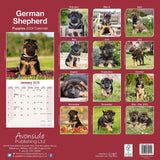 German Shepherd Pups Calendar 2024 by Avonside
