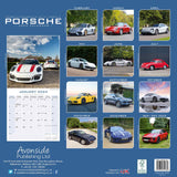 Porsche Wall Calendar 2024 by Avonside