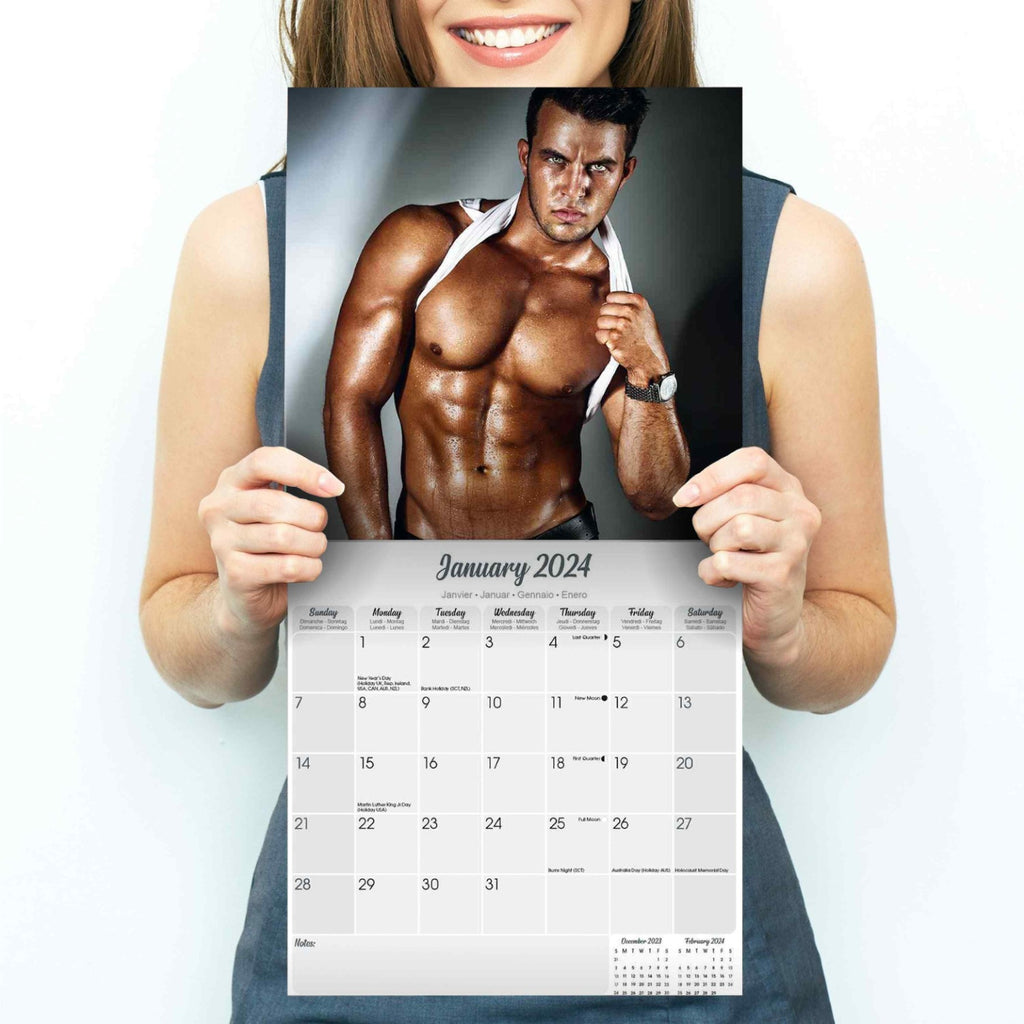 Guys Wall Calendar 2024