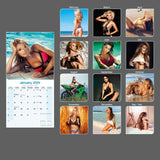 Girls Wall Calendar 2024