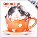 Guinea Pigs Wall Calendar 2024