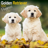 Golden Retriever Pups Calendar 2024 by Avonside