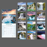 Waterfalls Wall Calendar 2024
