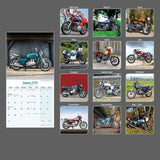 70'S Superbikes Wall Calendar 2024