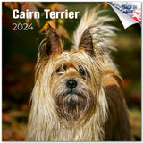 Cairn Terrier Wall Calendar 2024