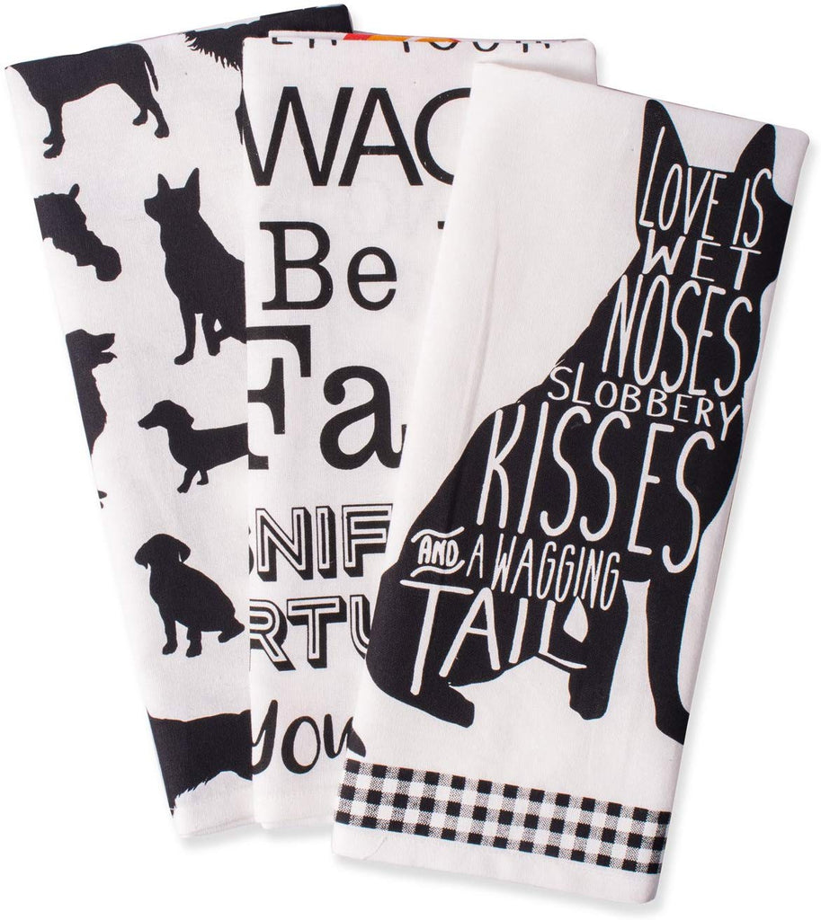 Doggy Dish Towel Set of 3